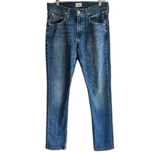 Hudson Jeans Blue Slim Straight Denim